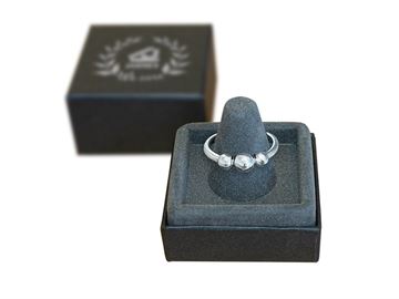 Jewelry box, Earring or necklace - matte black